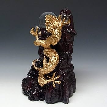 風水山水龍 金龍上山（大）33cm 置物 Amazon.co.jp: 風水山水龍 金龍上山（大）33cm 置物 : ホーム